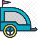Trailer Buggy Cart Icon
