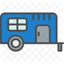 Trailer Transport Vehicle Icon