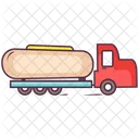 Trailer Fuel Truck Fuel Tanker Icon