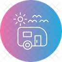 Trailer Park Rv Caravan Icon