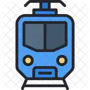 Train Electric Vehicle Transportation Icon