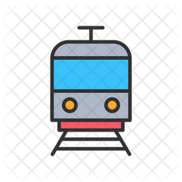 Train Icon Of Colored Outline Style Available In Svg Png Eps Ai Icon Fonts