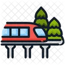 Train Monorail Transport Icon