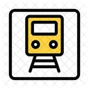 Train Traffic Board Icon