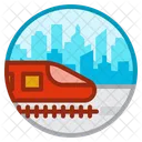 Train Railway City Icon