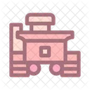 Train Railway Shipping And Delivery Icon