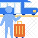Train Boarding  Icon