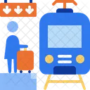 Train Boarding  Icon