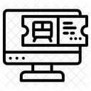 기차 예약  아이콘