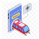Booking Isometric Booking Icons Online Reservations Icon
