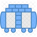 Cargo Train Subway Icon