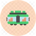 기차 화물  아이콘