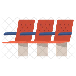 Train Chairs  Icon