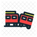 Train Derailed Accident Icon