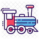 Train Engine Steam Train Transport Icon