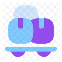 Train Freighter Package Stack Icon