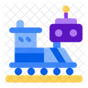 Train Toy Playing Icon