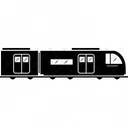Train Subway Rail Rail Icon