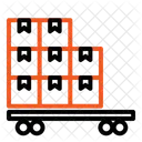Train Cargo Transport Icon