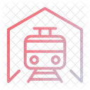 Train Railway Station Icon