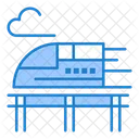 Train Bullet Transport Icon