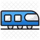Train Transport Railway Road Icon