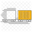 Train Logistics Transport Icon