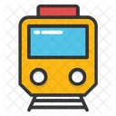 Train Tram Locomotive Icon