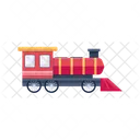 A Handy Flat Vector Design Of Train Icon