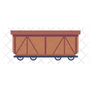 A Handy Flat Vector Design Of Train Icon
