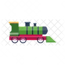 A Handy Flat Vector Design Of Train Icon