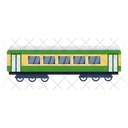 A Handy Flat Vector Design Of Train Icon