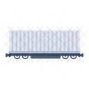 A Handy Flat Vector Design Of Train Icon