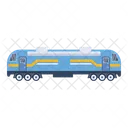 A Handy Flat Vector Design Of Train Icon