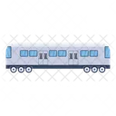 A Handy Flat Vector Design Of Train Icon