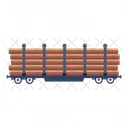 A Handy Flat Vector Design Of Train Icon