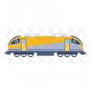 A Handy Flat Vector Design Of Train Icon