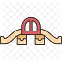 Train Bridge Transport Icon