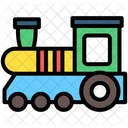 Train Toy Kid And Baby Icon