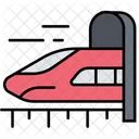 Train Bullet Train Travel Icon