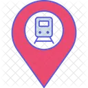 Train Location Destination Location Icon