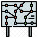 Train Route  Icon
