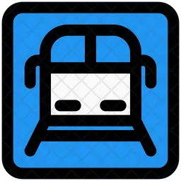 Train Sign  Icon