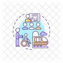 Travel Experience Train Staff Fair Treatment Icon