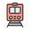Railway Train Transportation Icon