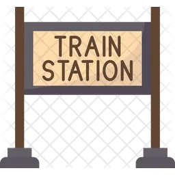 Train Station  Icon