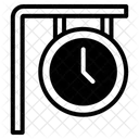 Train Station Clock Icon