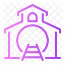 Train Station Transportation Infrastructure Icon