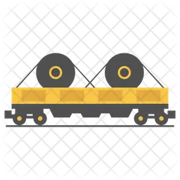 Train Steel Roll Cargo  Icon