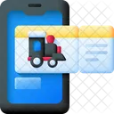 Train Ticket Ticket Train Icon